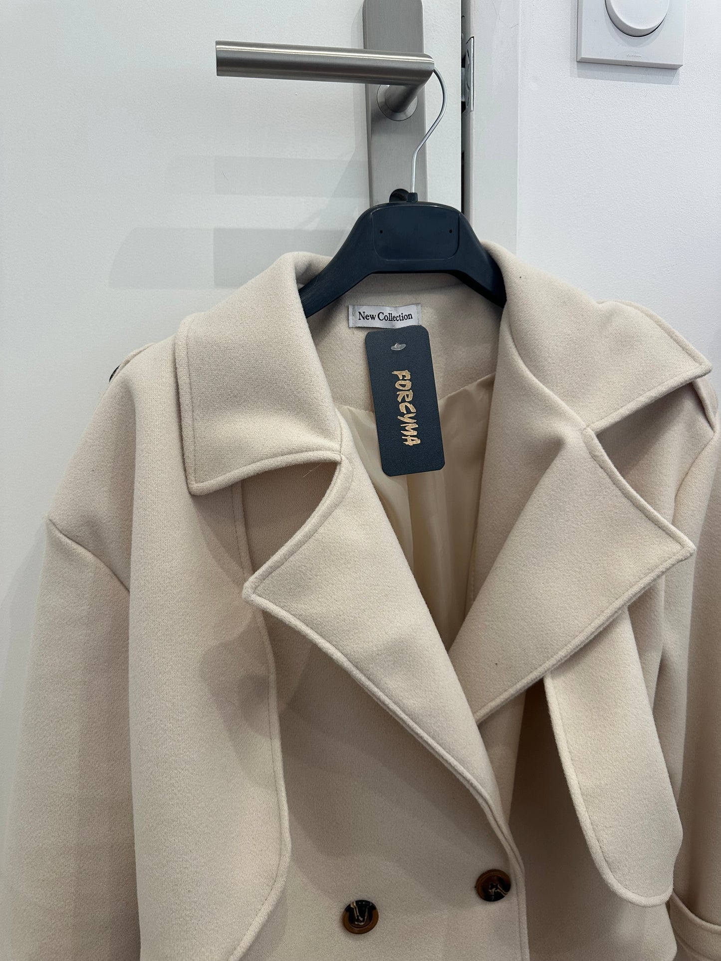 Veste avec doublure en drap de laine